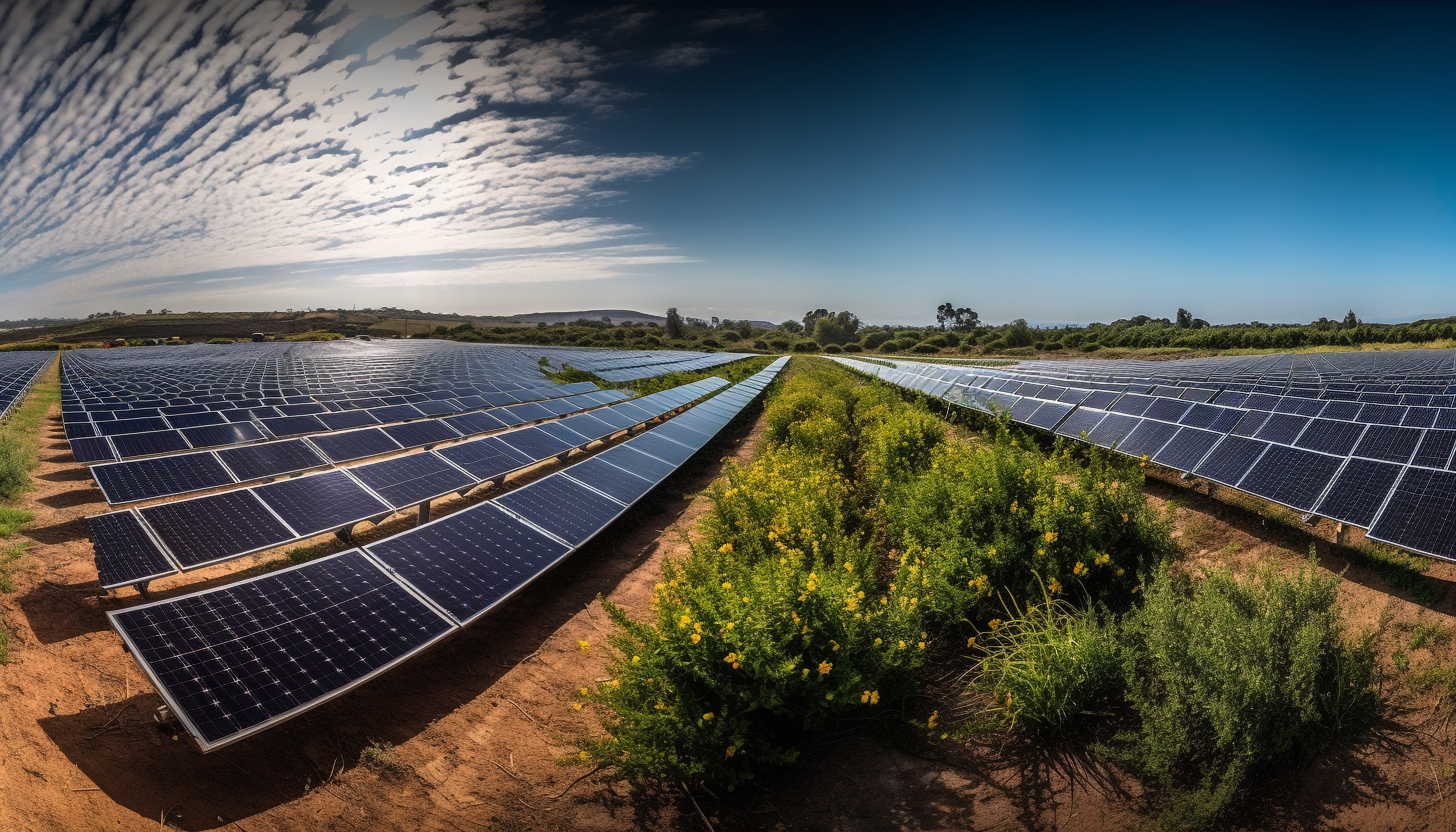 equipamentos de Energia solar em zona rural